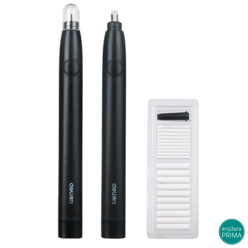 Električna gumica DELI sa rezervnim gumicama 