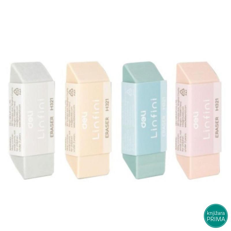 Gumica DELI Linfini pastel 