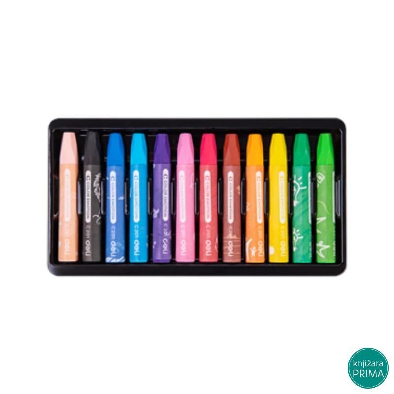 Voštane boje 12 DELI Color Emotion 