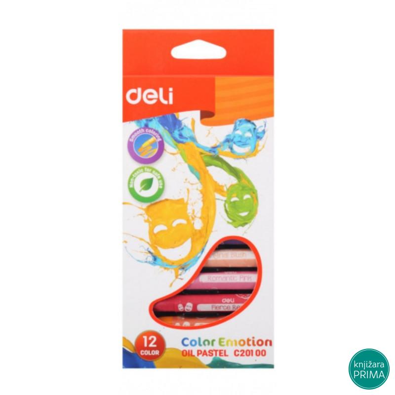 Voštane boje 12 DELI Color Emotion 