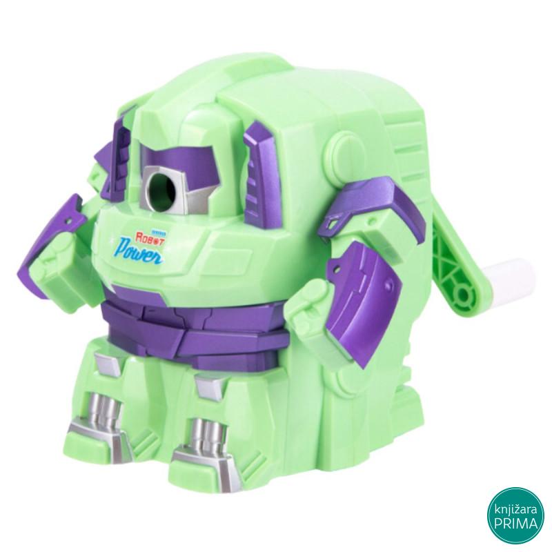 Stoni zarezač DELI rotacioni robot zeleni 