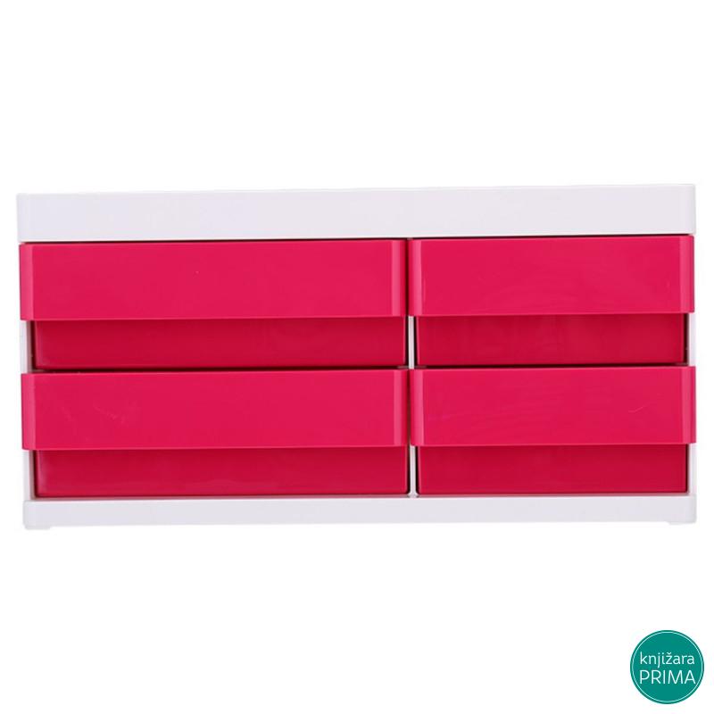 Stoni organizer DELI Rio - roze 