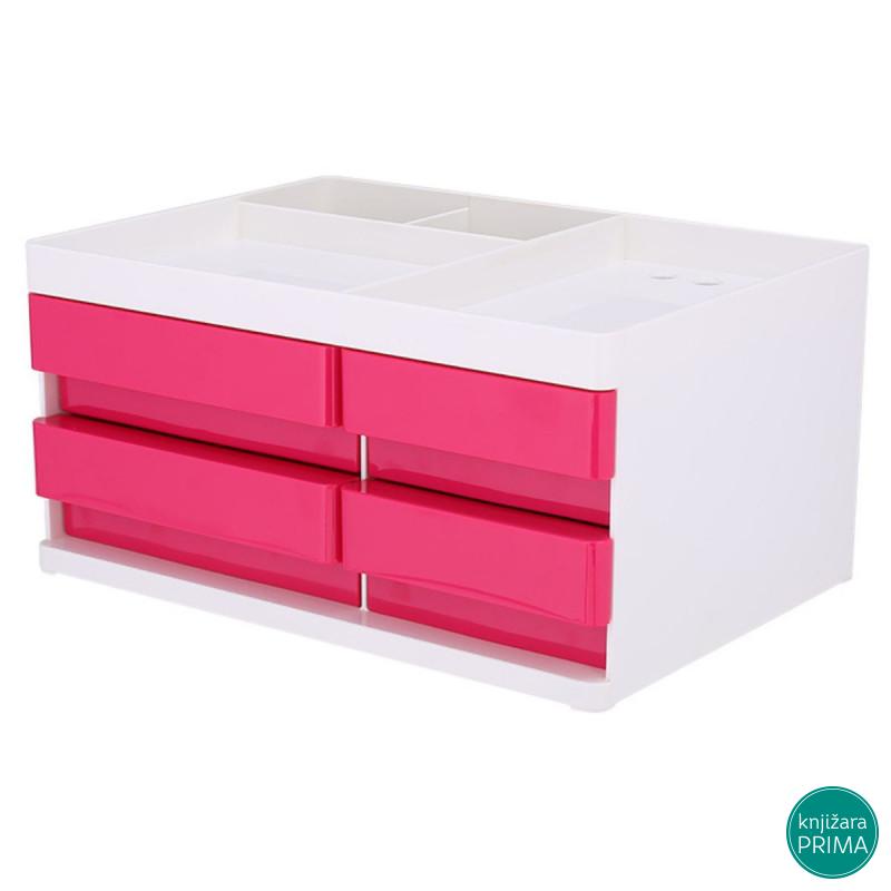 Stoni organizer DELI Rio - roze 