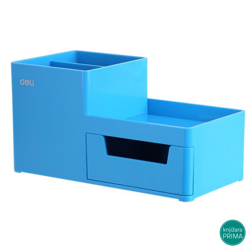 Stoni organizer DELI Rio plavi 