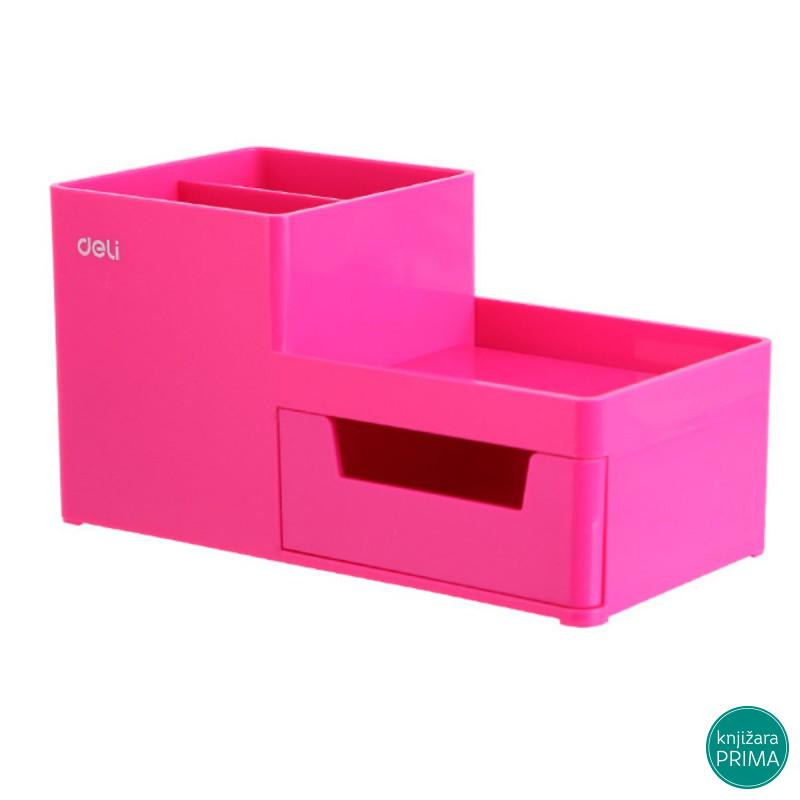 Stoni organizer DELI Rio roze 