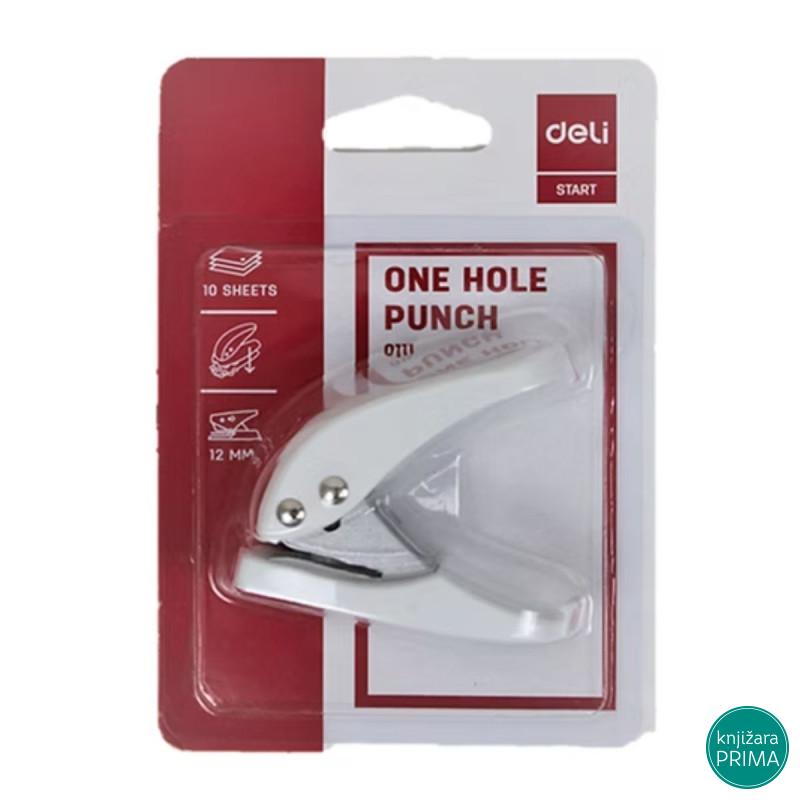 Bušač za papir DELI sa jednom rupom 