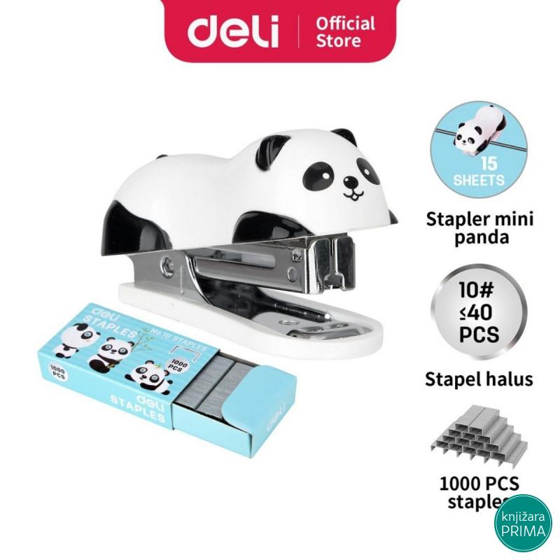 Mini heftalica DELI panda 