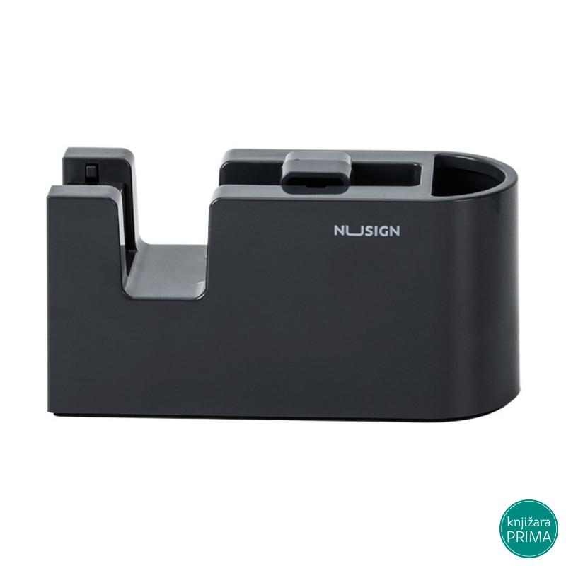 Stalak za selotejp DELI bez posekotina crni 