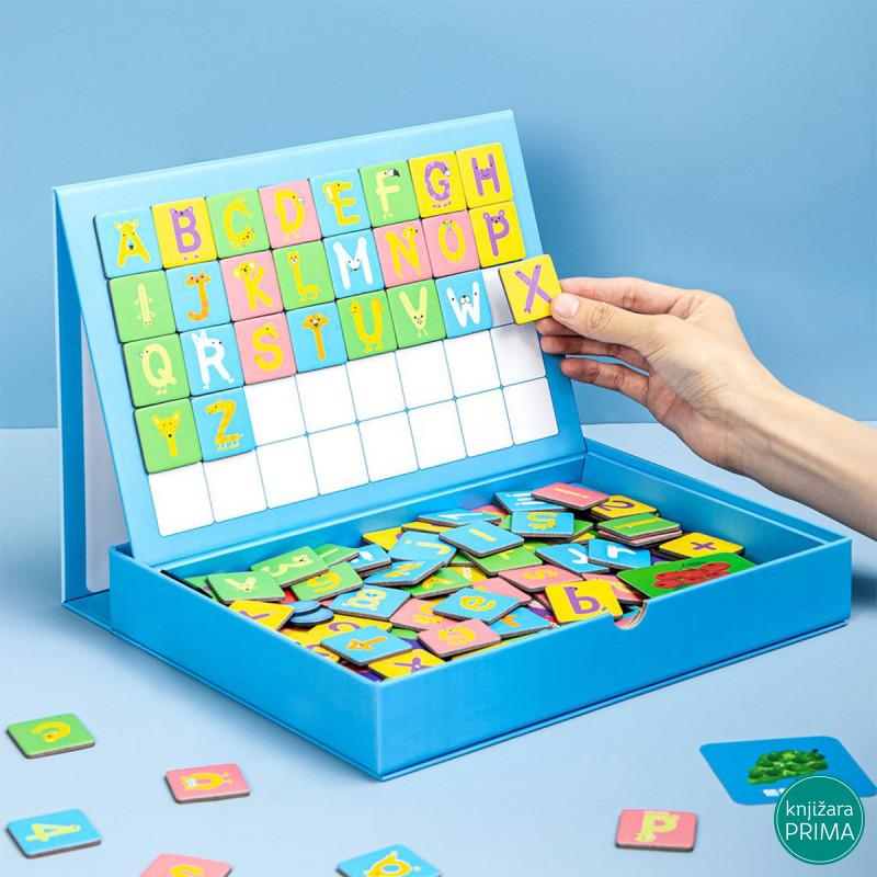 Magnetna slagalica DELI slova i brojevi 