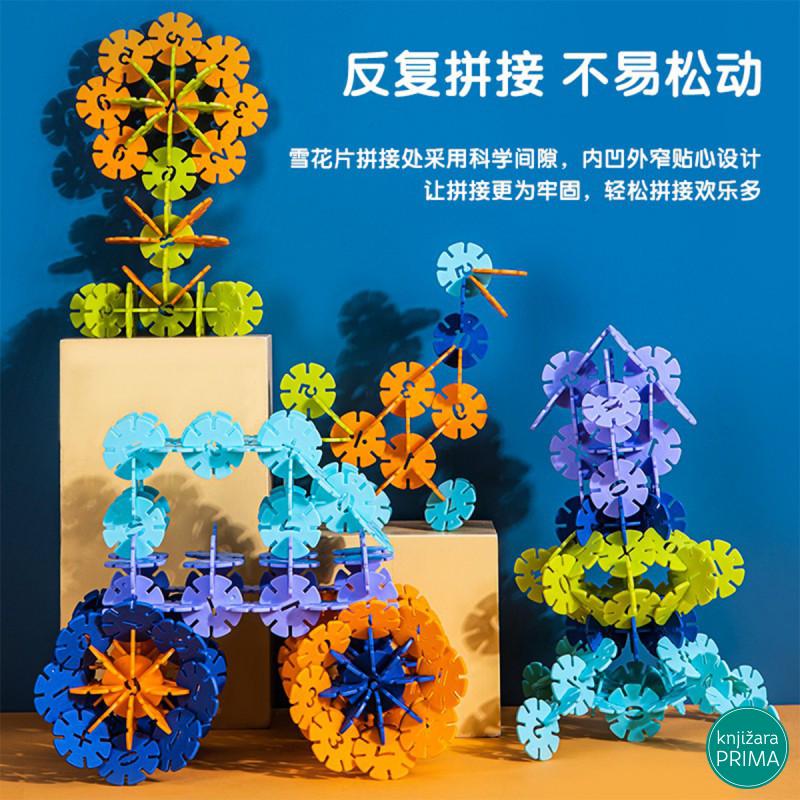 Slagalica DELI 3D pahulje 