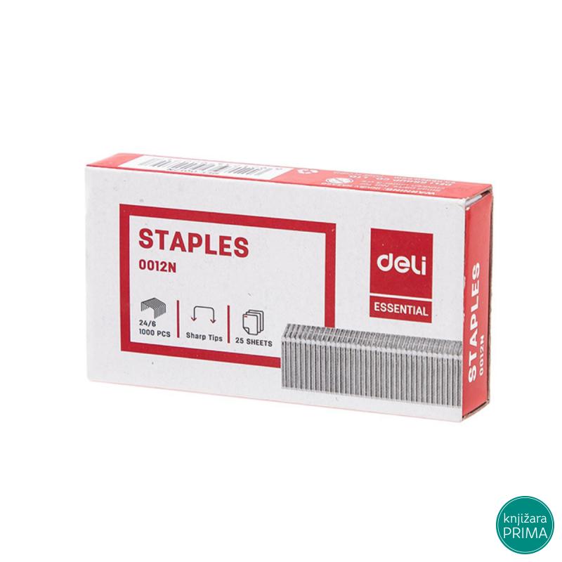 Heft municija 24/6 DELI 