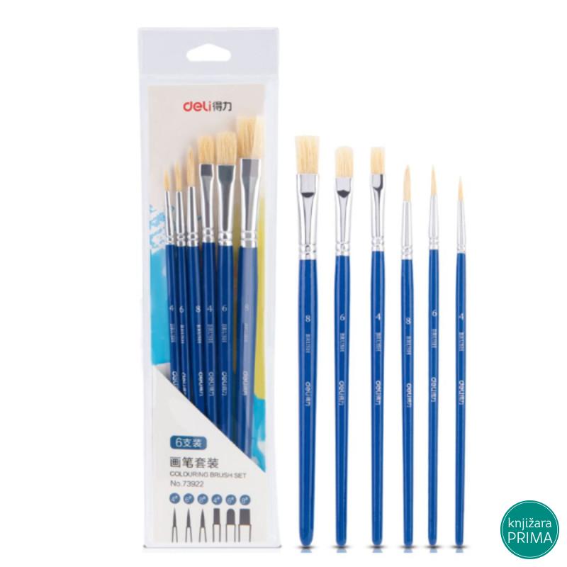 Set četkica DELI goveđa dlaka 1/6 