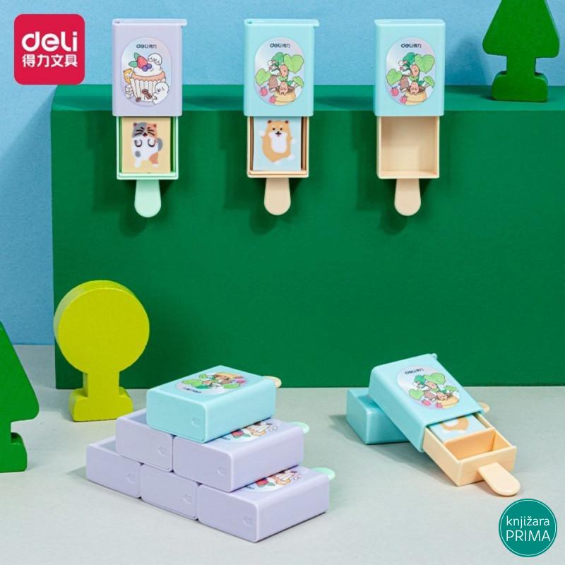 Gumica DELI magična kutija 