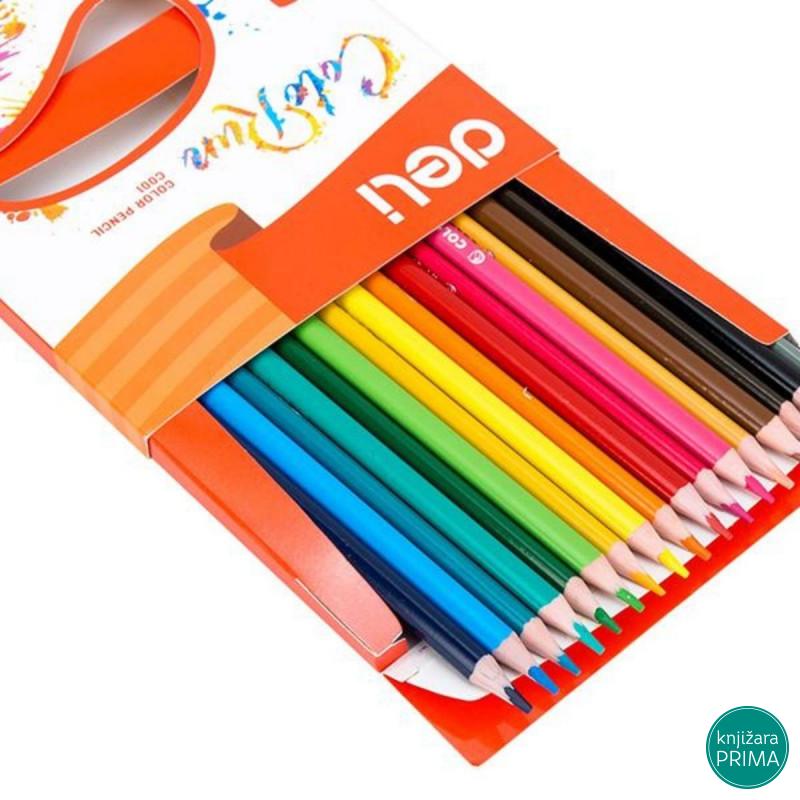 Plastične bojice 18 DELI Color Run 