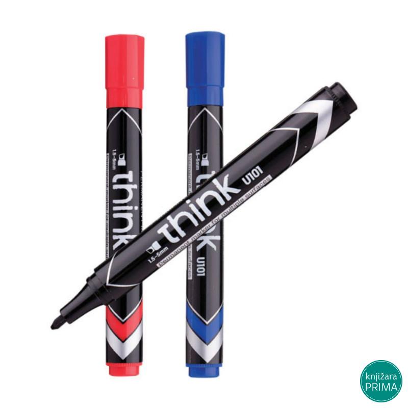 Marker DELI kosi crni 