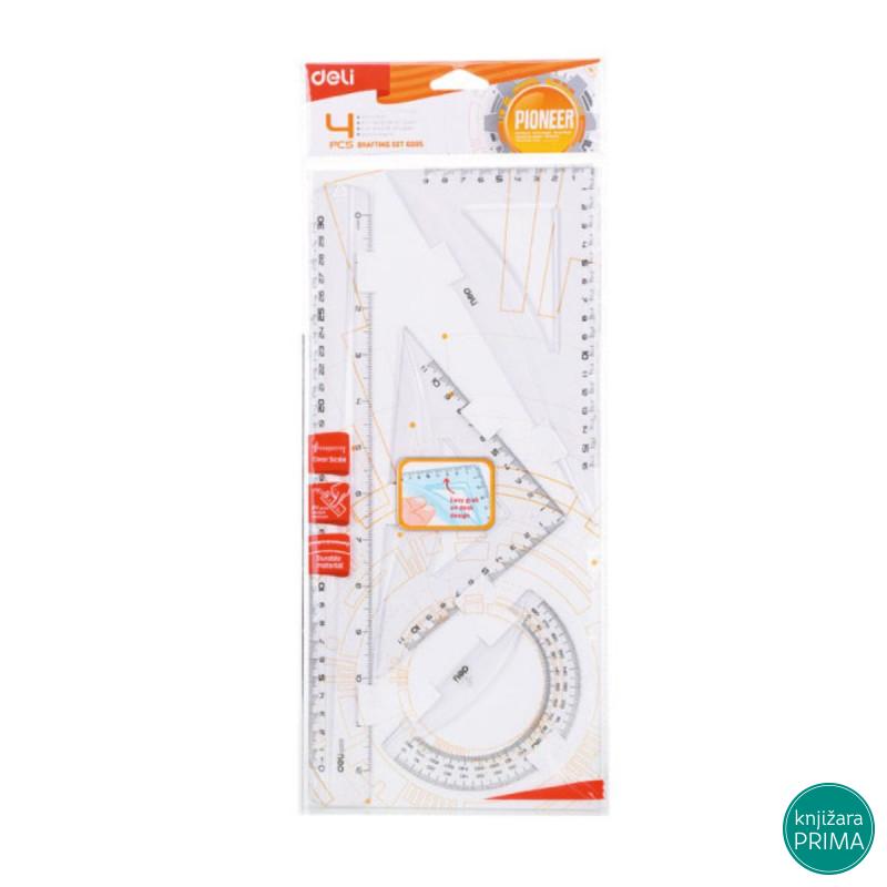 Geometrijski set DELI 1/4 