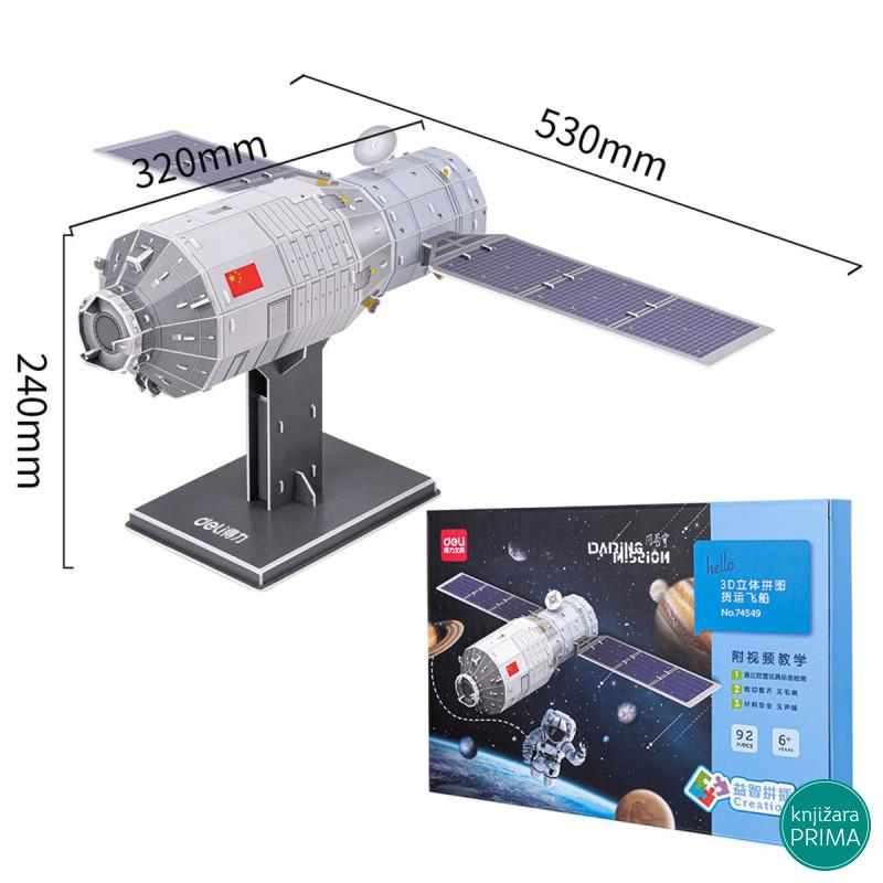 3D slagalca DELI satelit 