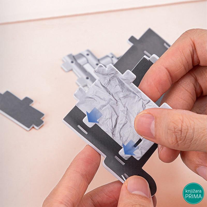 3D slagalica DELI rockets 