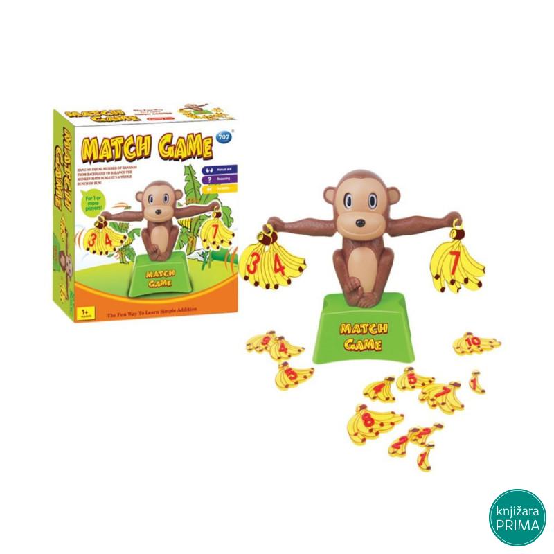 Pomozi majmunčetu - nauči sabiranje 