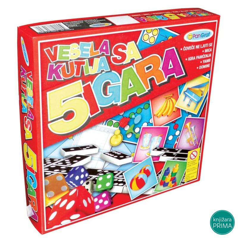 Vesela kutija sa 5 igara PANGRAF 