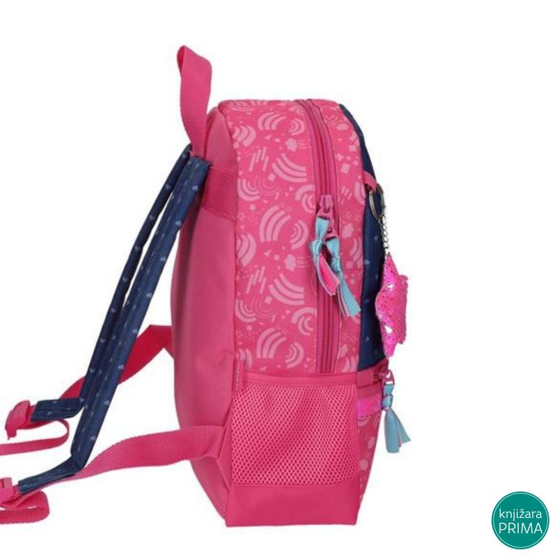 Ranac za vrtić MOVOM - Glitter rainbow 