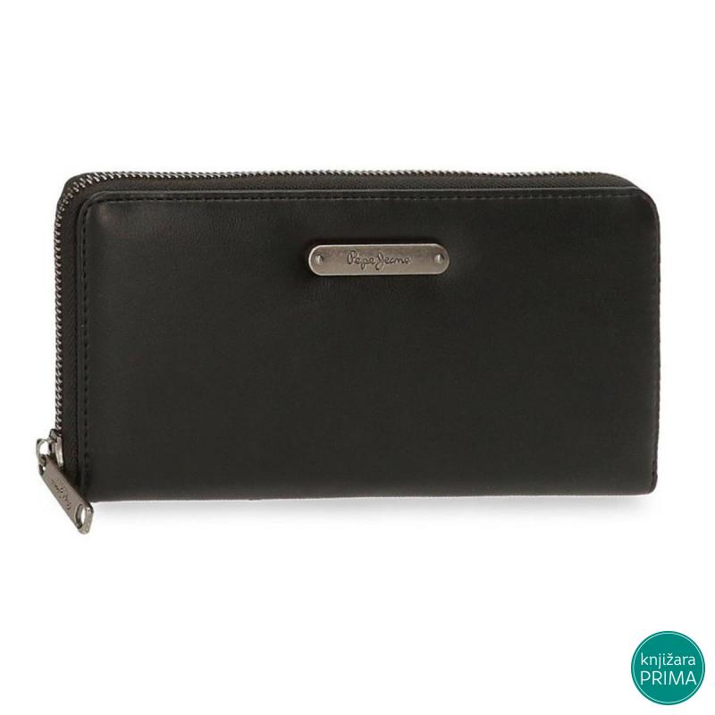 Novčanik PEPE JEANS Salma crni 