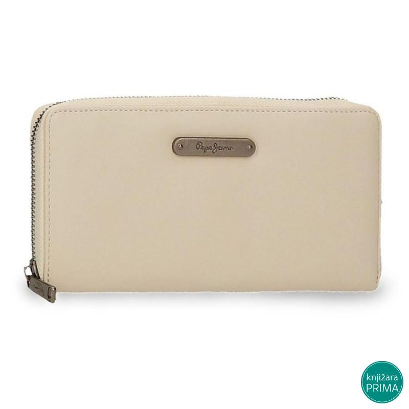 Novčanik PEPE JEANS Salma bež 