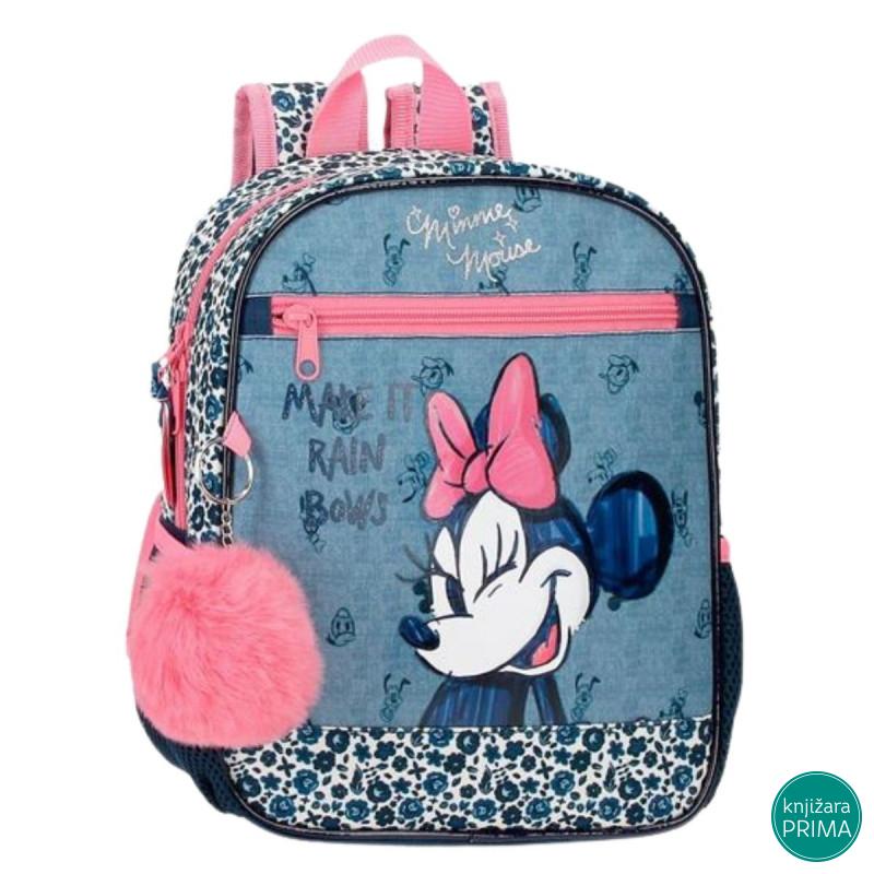 Ranac za vrtić DISNEY - Minnie It Rain Bows 