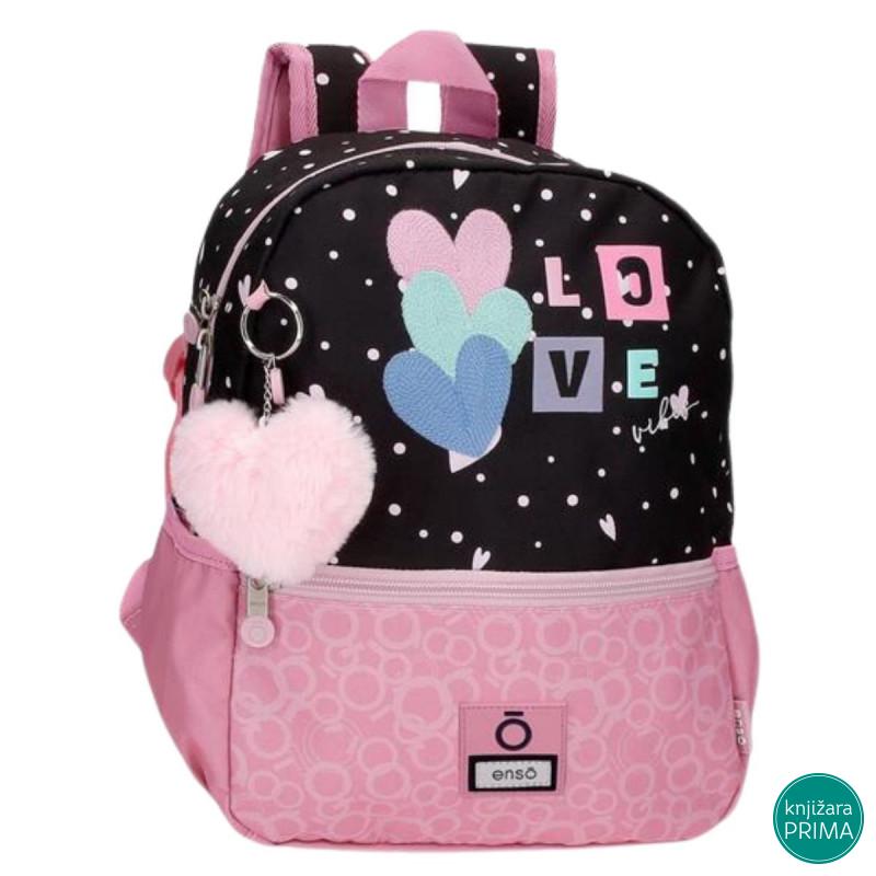Ranac za vrtić ENSO - Love Vibes 