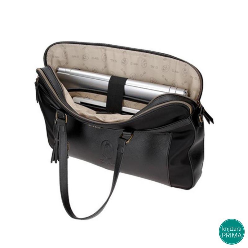 Torba za laptop EL PORTO crna 