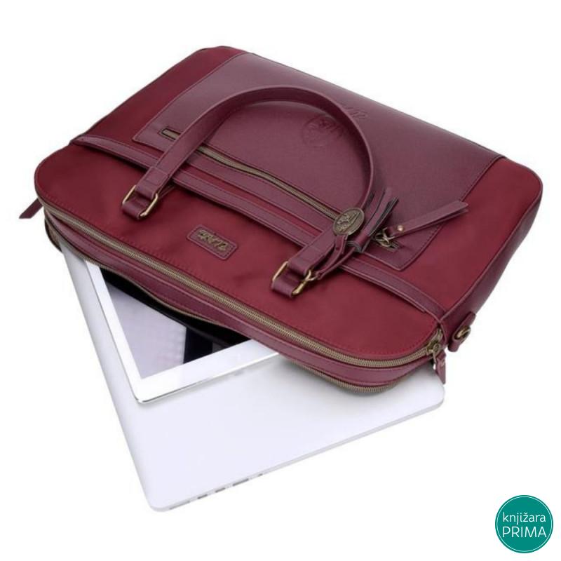 Torba za laptop EL PORTO bordo 