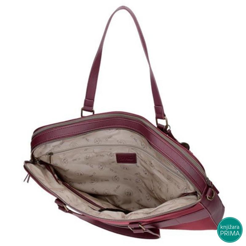 Torba za laptop EL PORTO bordo 