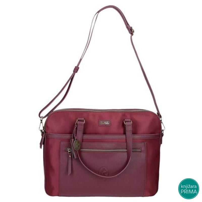 Torba za laptop EL PORTO bordo 