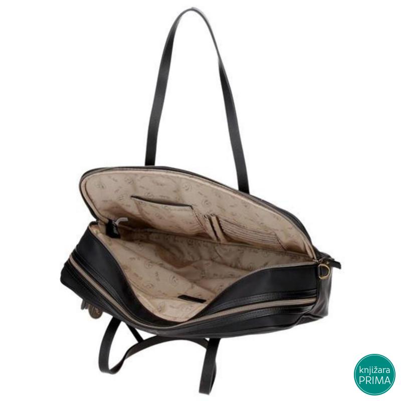 Torba za laptop EL PORTO crna 