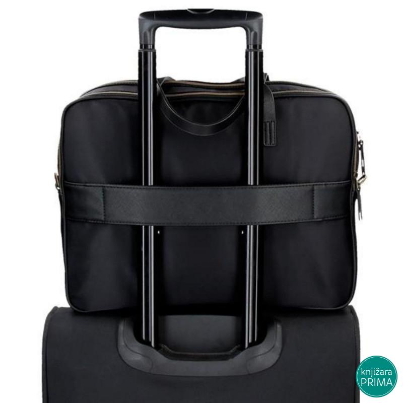 Torba za laptop EL PORTO crna 