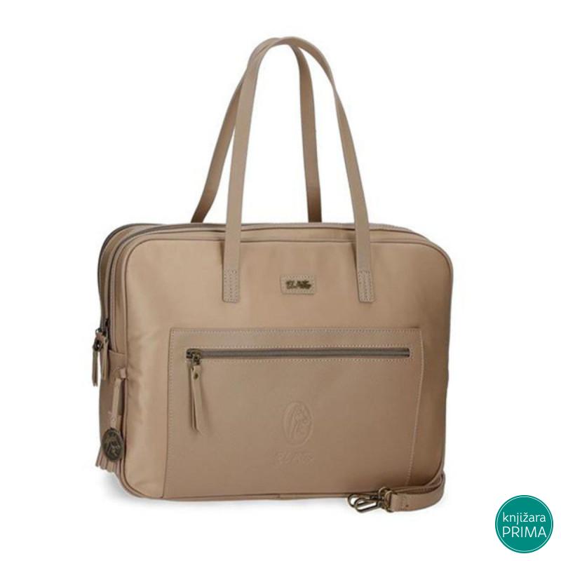 Torba za laptop EL PORTO bež 
