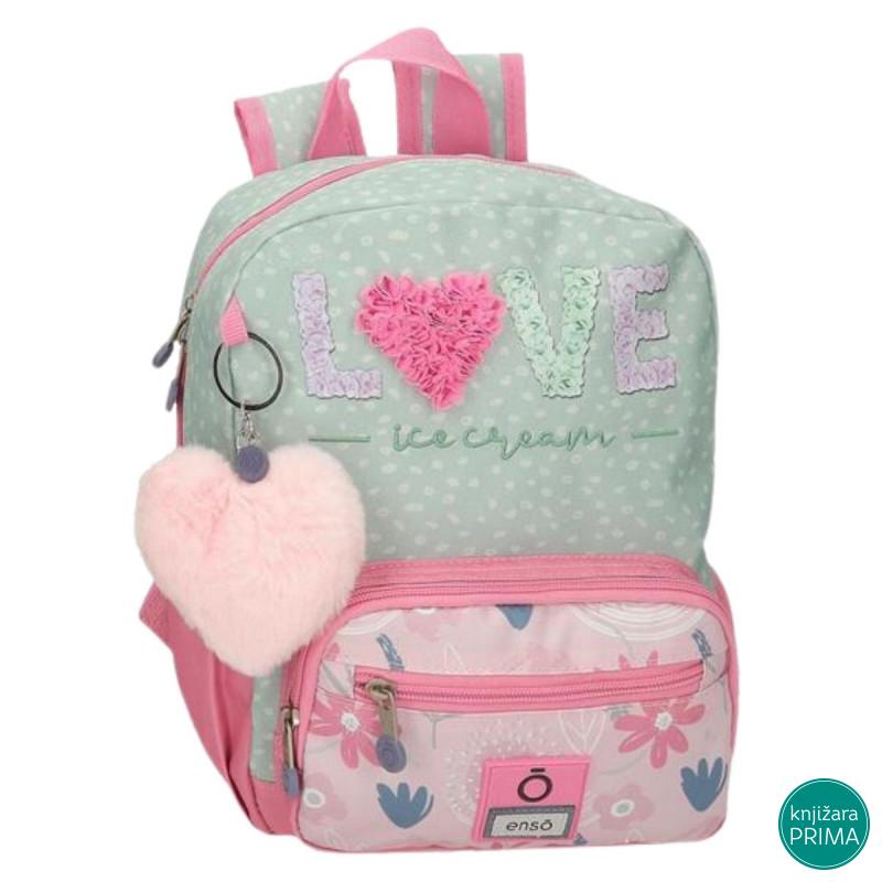 Ranac za vrtić ENSO - Love Ice Cream 