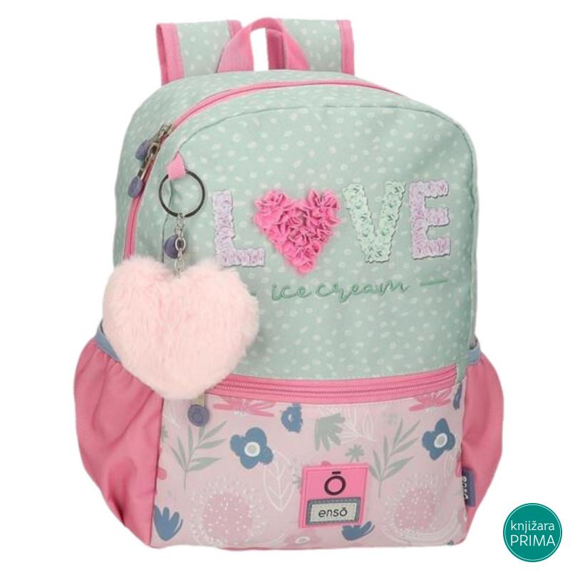Ranac za vrtić ENSO - Love Ice Cream 