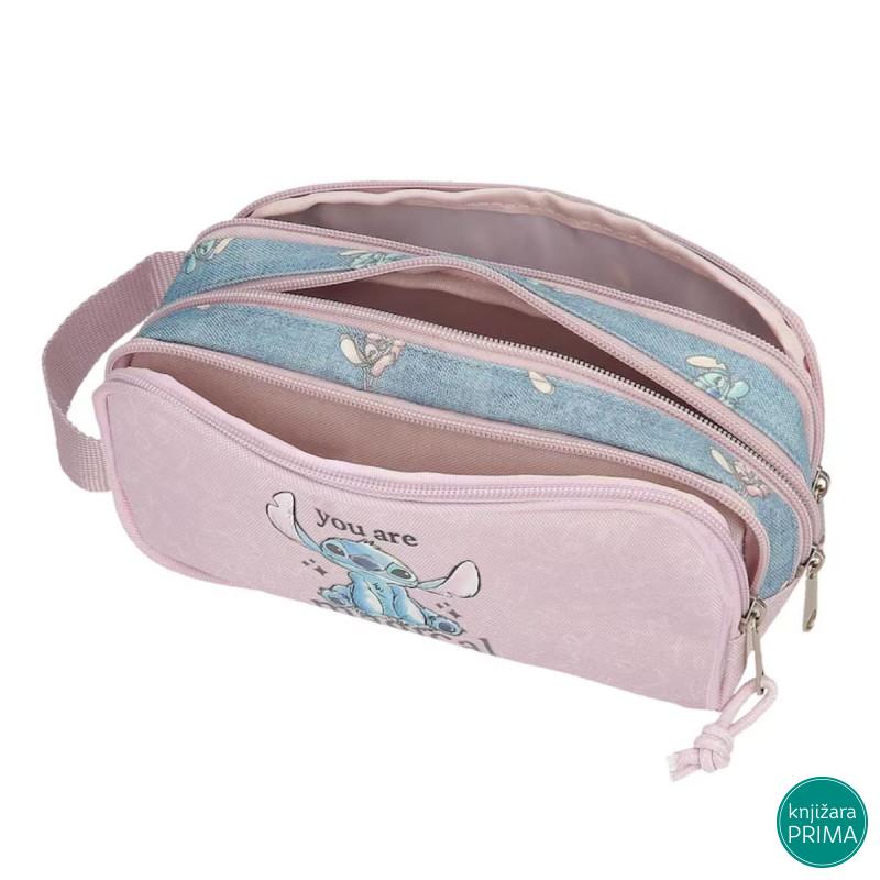 Neseser DISNEY Stitch sa tri pregrade 