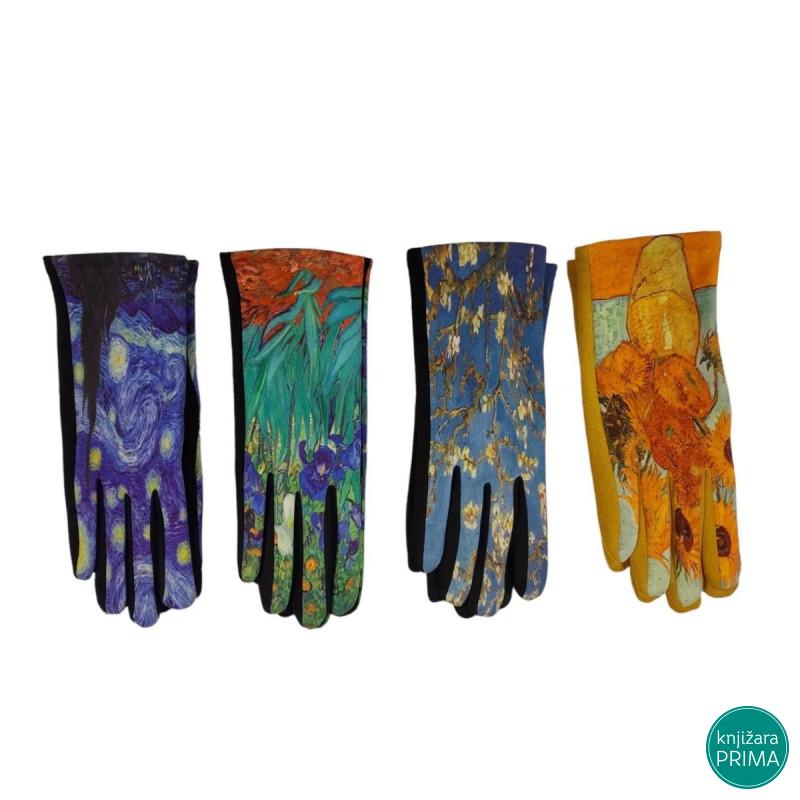 Rukavice ART COLLECTION Van Gog Gustav Klimt 