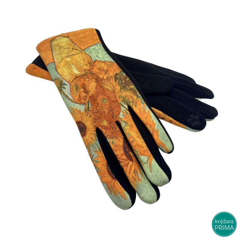 Rukavice ART COLLECTION Van Gog Gustav Klimt 