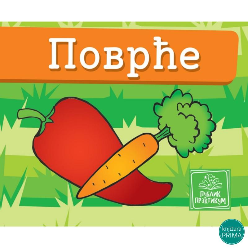 Povrće - Mala kartonska slikovnica PUBLIK PRAKTIKUM 