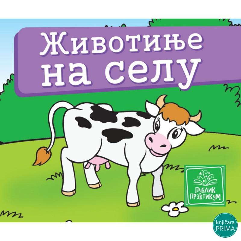 Životinje na selu - Mala kartonska slikovnica PUBLIK PRAKTIKUM 