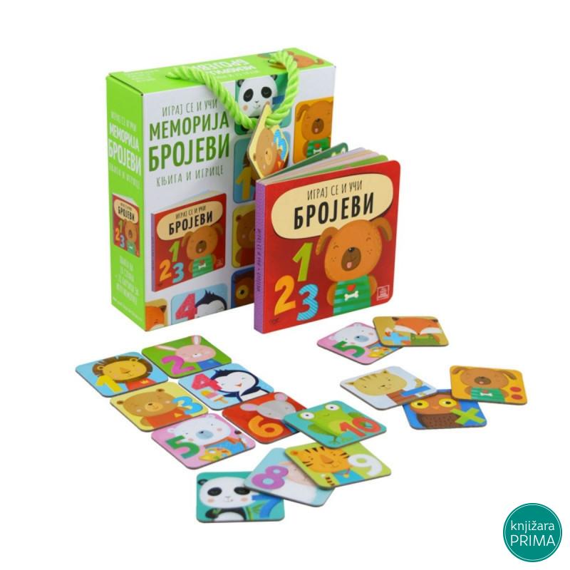 Memorija brojevi - knjiga i igrice PUBLIK PRAKTIKUM 