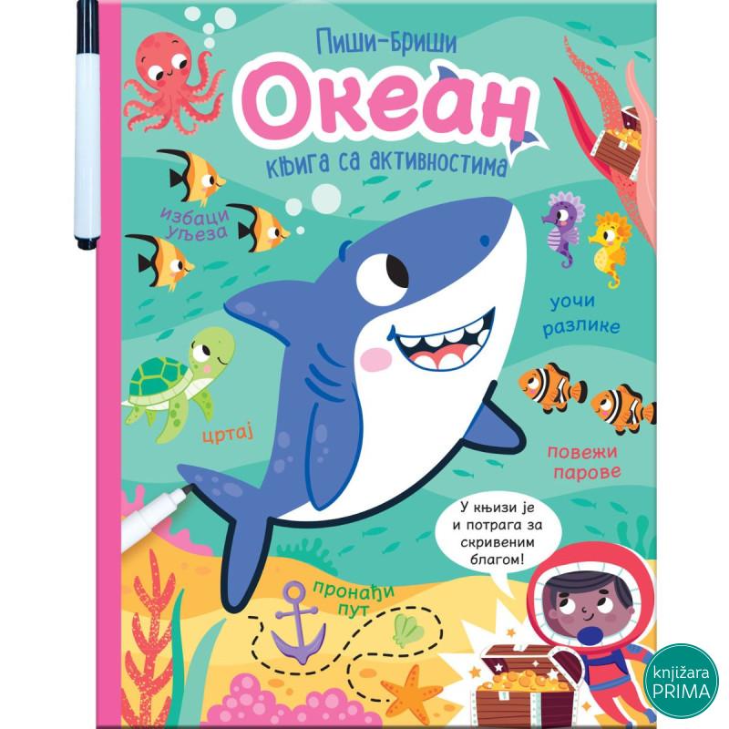 Piši briši: OKEAN - knjiga sa aktivnostima 