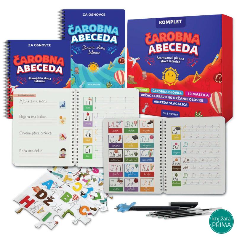 Čarobna abeceda - komplet 