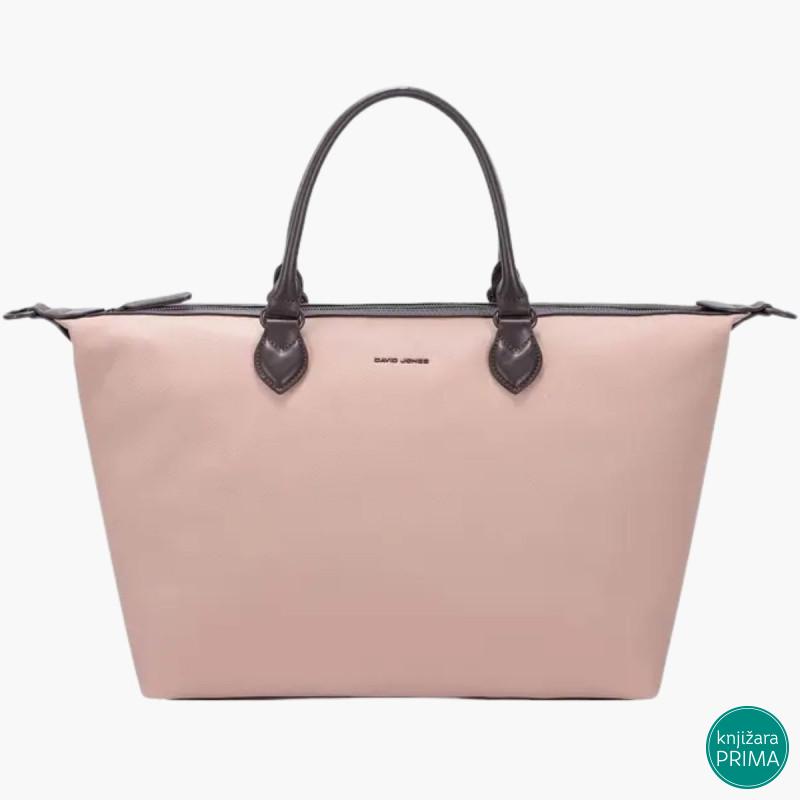 Ženska torba DAVID JONES roze 