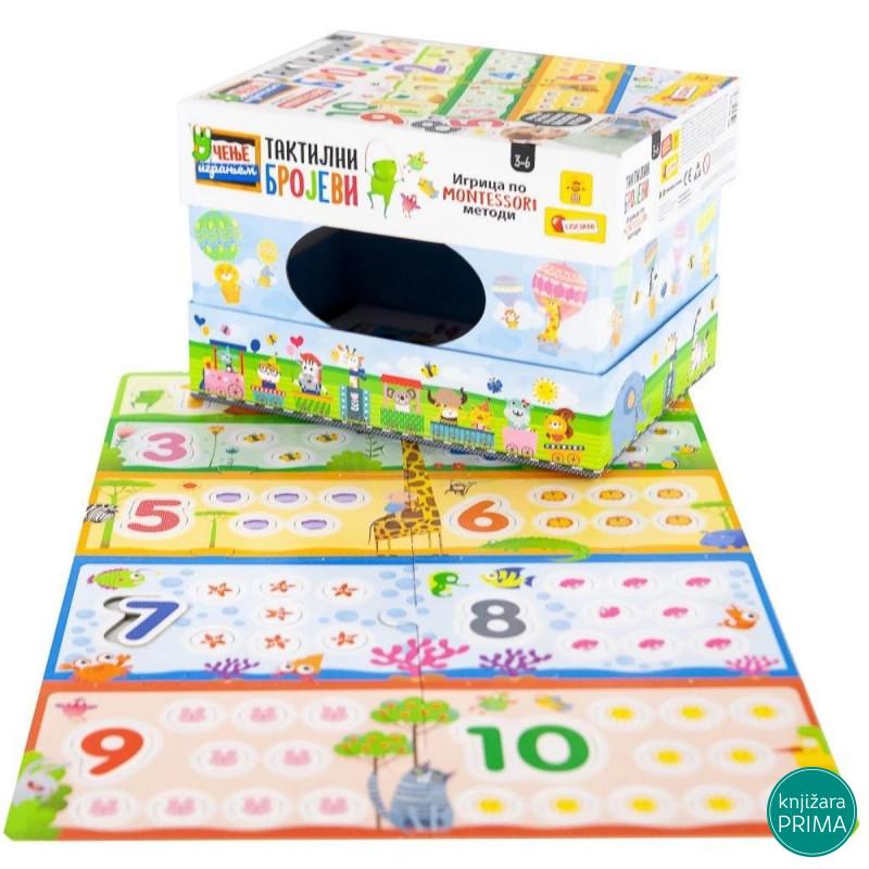 Taktilni brojevi LISCIANI 