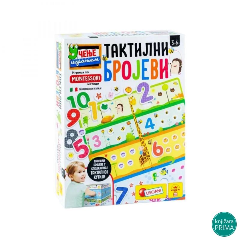 Taktilni brojevi LISCIANI 