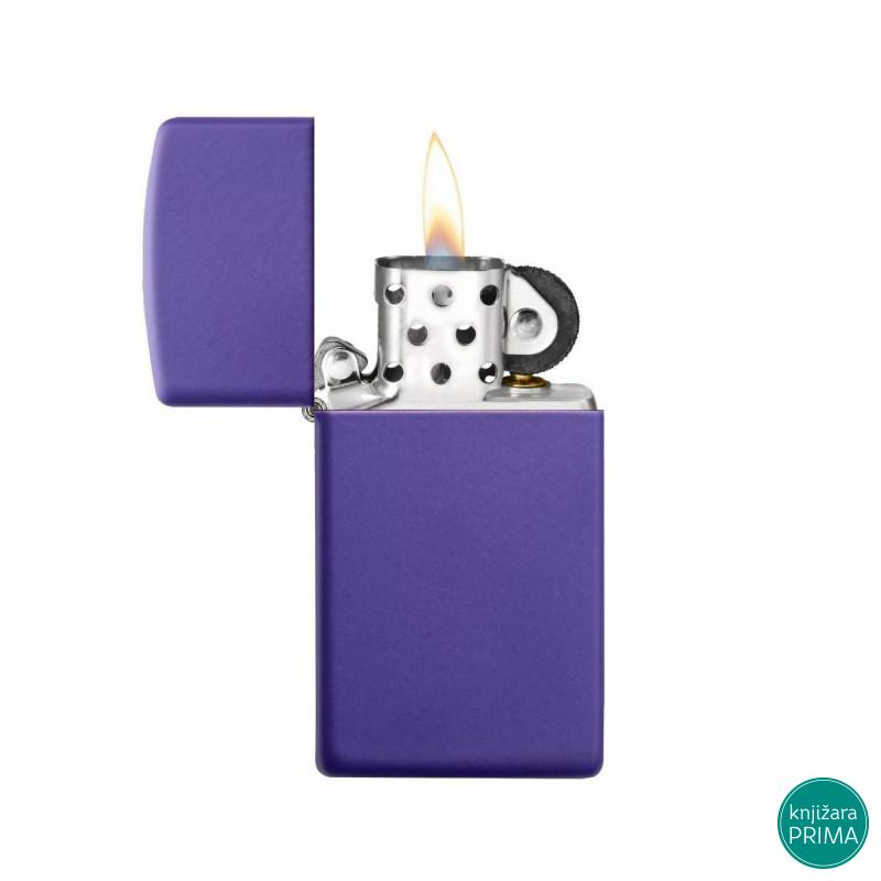 Upaljač ZIPPO Slim Purple Matte 
